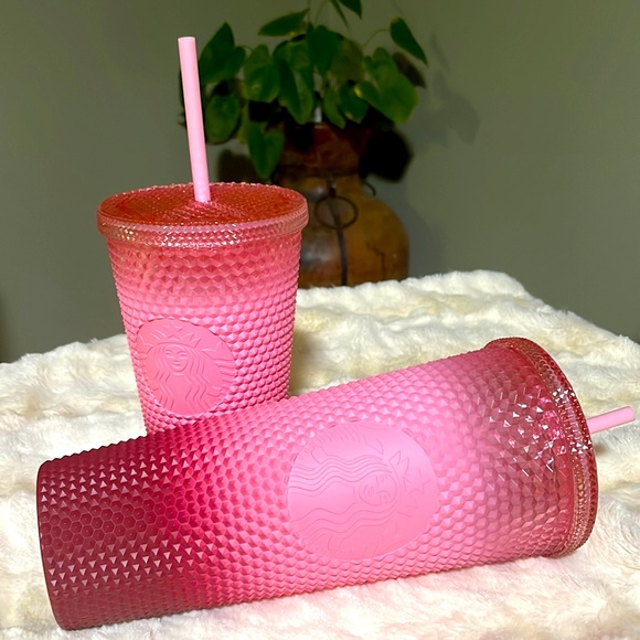 New Holiday🎄🎁✨Release Starbucks Blush Gradient Bling Cups - Picture 2 of 3